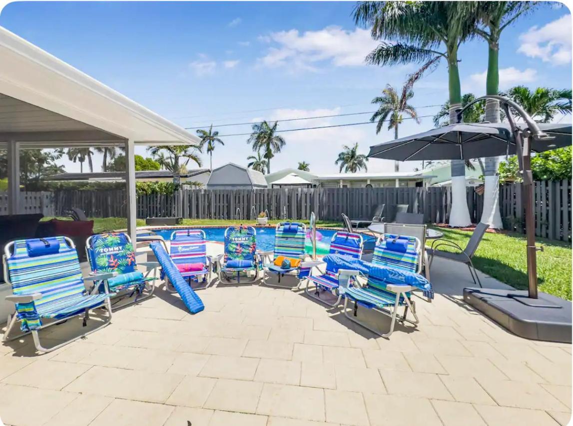 Amazing Home W Heated Pool 8 Mins To The Beach Lighthouse Point Exterior photo