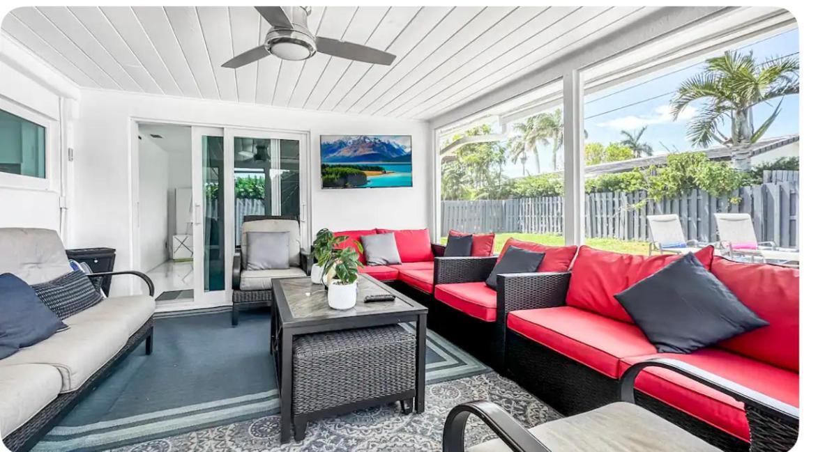 Amazing Home W Heated Pool 8 Mins To The Beach Lighthouse Point Exterior photo