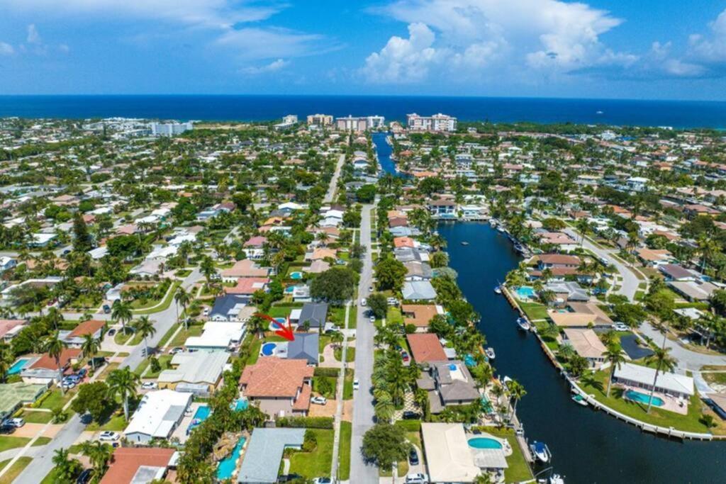 Amazing Home W Heated Pool 8 Mins To The Beach Lighthouse Point Exterior photo